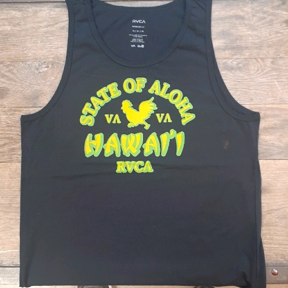 RVCA "ANP ALOHA" XL TANK TOP..RARE - Picture 1 of 1